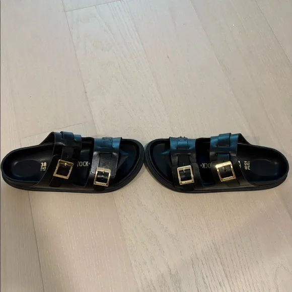 Birkenstock St Barths Natural leather sandals size 38 - Picture 4 of 4